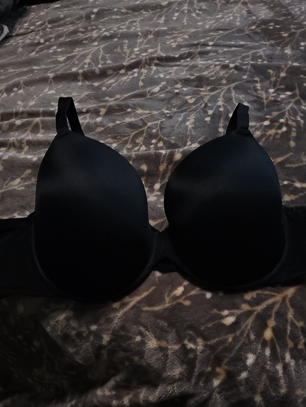 Auden Black Smooth Molded T-Shirt Bra